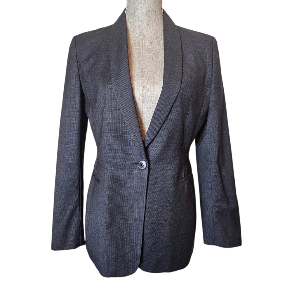 Giorgio Armani Le Collezioni Blazer Vintage 90s Size 6 100% Virgin Wool